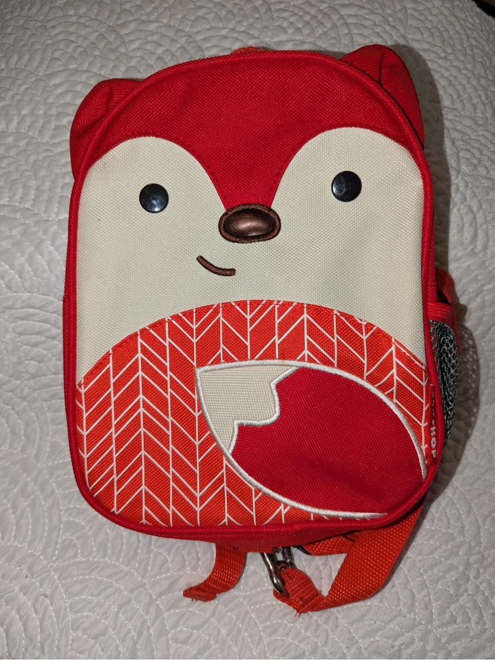 Mini Skip hop fox back pack like new
